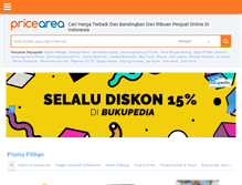 Tablet Screenshot of pricearea.com